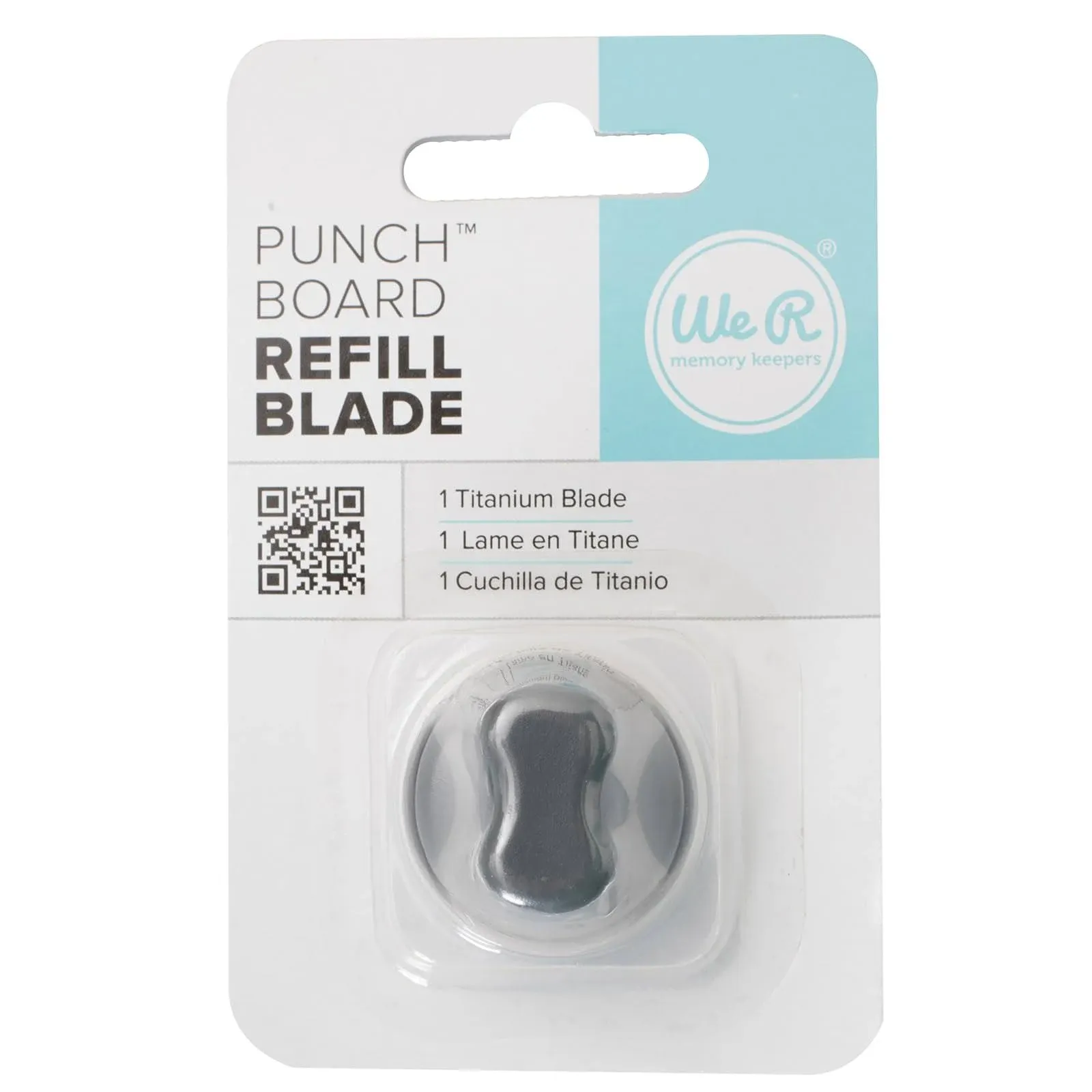 We R Memory Keepers Punch Board Titanium Refill Blade-For Use With 662565, 71345