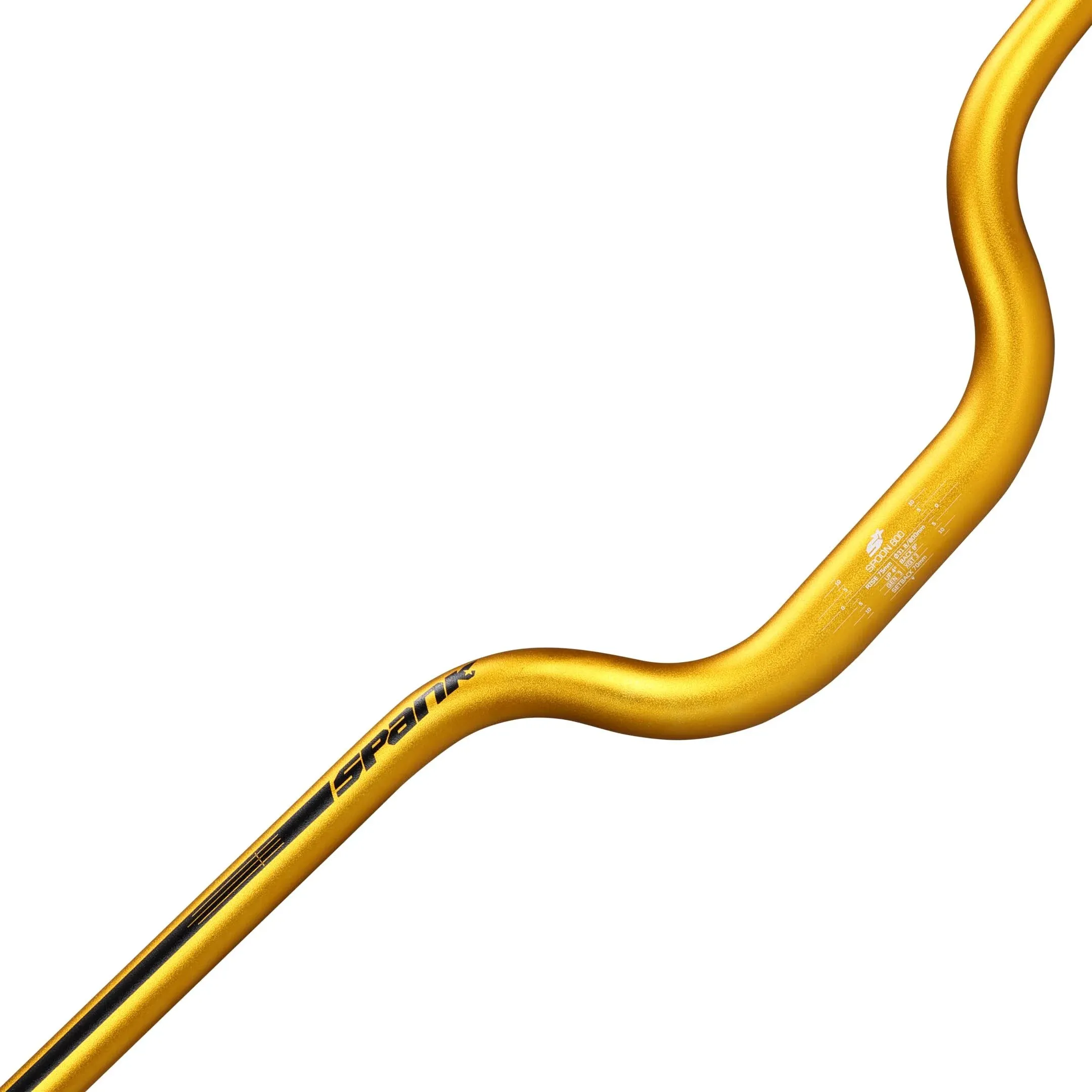 Spank Spoon 800 Riser Bar (31.8) 75mm/800mm Gold