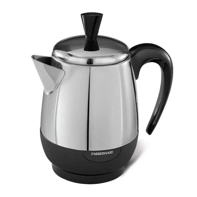 Farberware Stainless Steel Percolator – 4-Cup