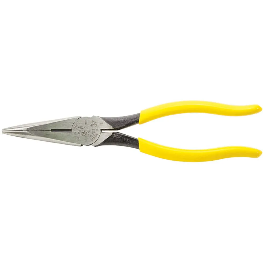 Klein Tools Side-Cutting Long-Nose Pliers D203-8