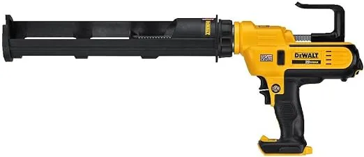 DEWALT 20V MAX* Cordless Caulking Gun, 29oz, Tool Only (DCE570B)DEWALT 20V MAX* Cordless Caulking Gun, 29oz, Tool On…