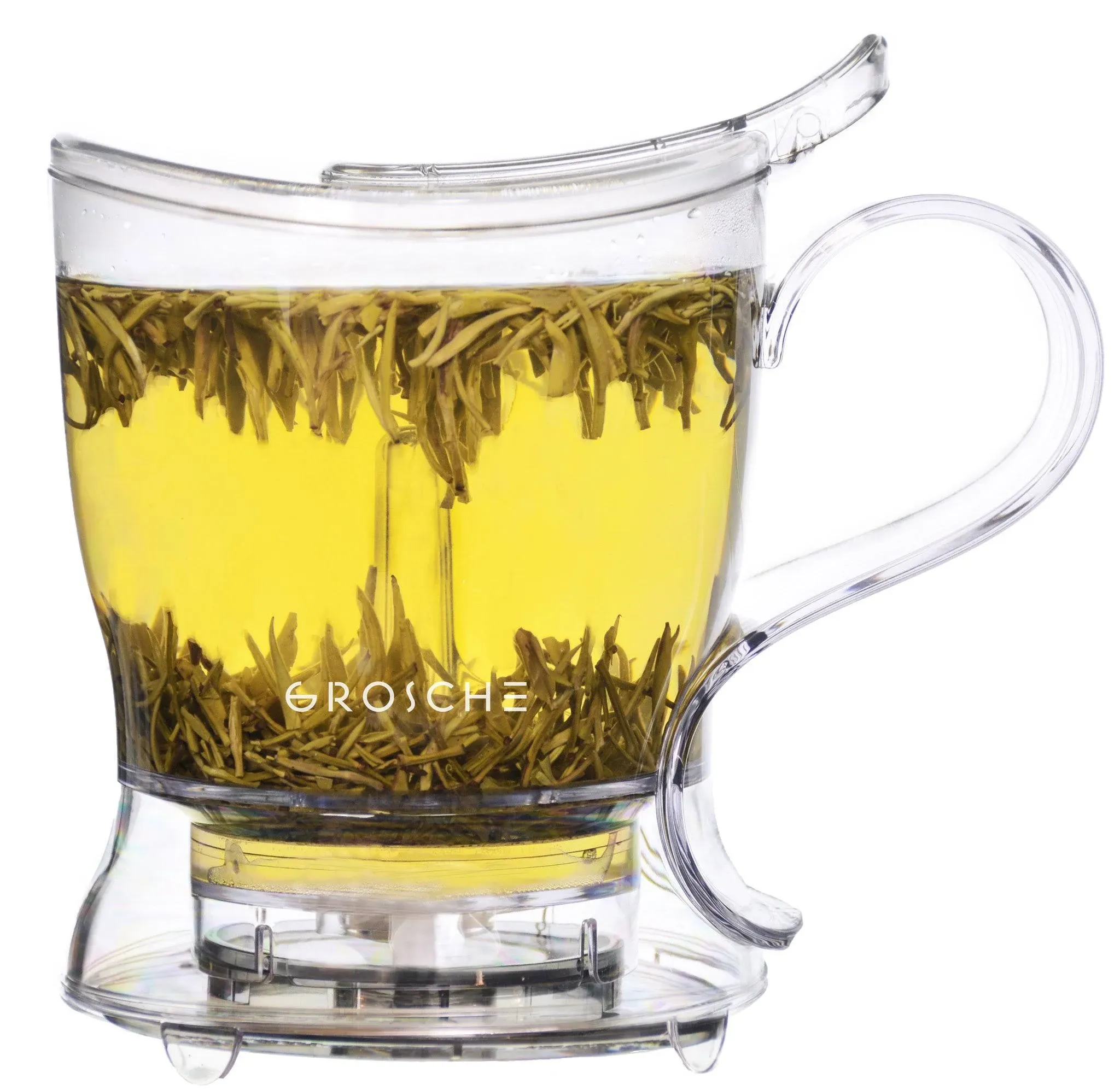 Grosche Aberdeen Tea Steeper, 1000 ml 34 oz, Teapot and Tea Infuser,