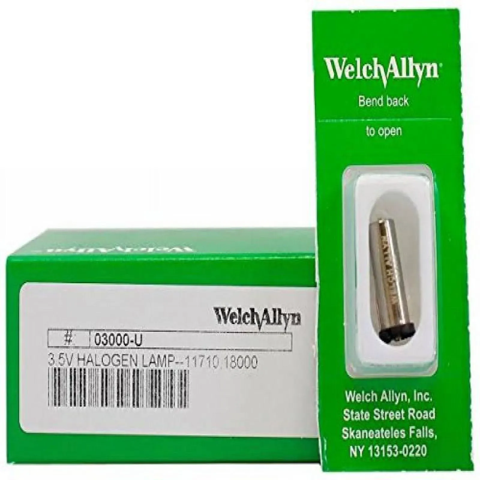 Welch Allyn 03000-U Halogen Replacement Lamp, 3.5V