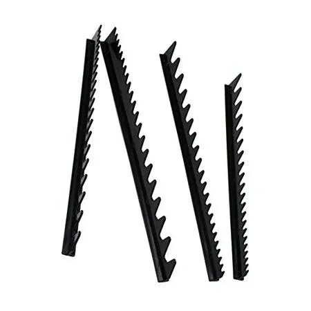 JSP Wrench Rail Set Holds 40 Tools Can Be Cut Hand Tool Storage Wrench Organizer Black