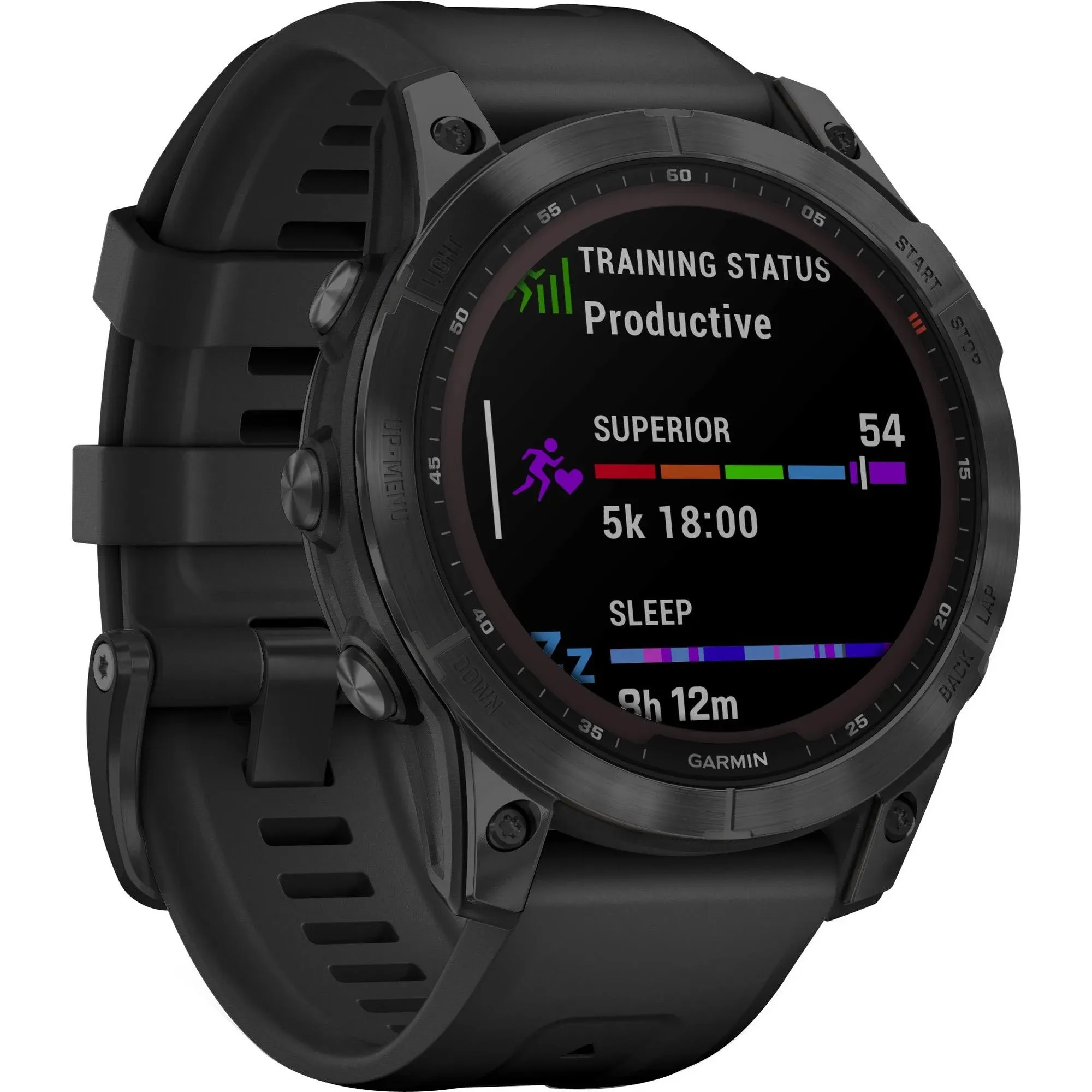 Garmin Fenix 7 Sapphire Solar - Black