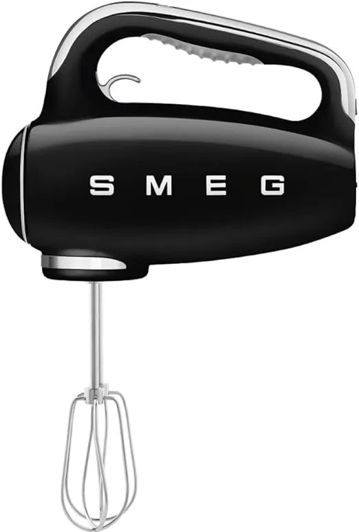 Smeg Black Retro-Style Hand Mixer