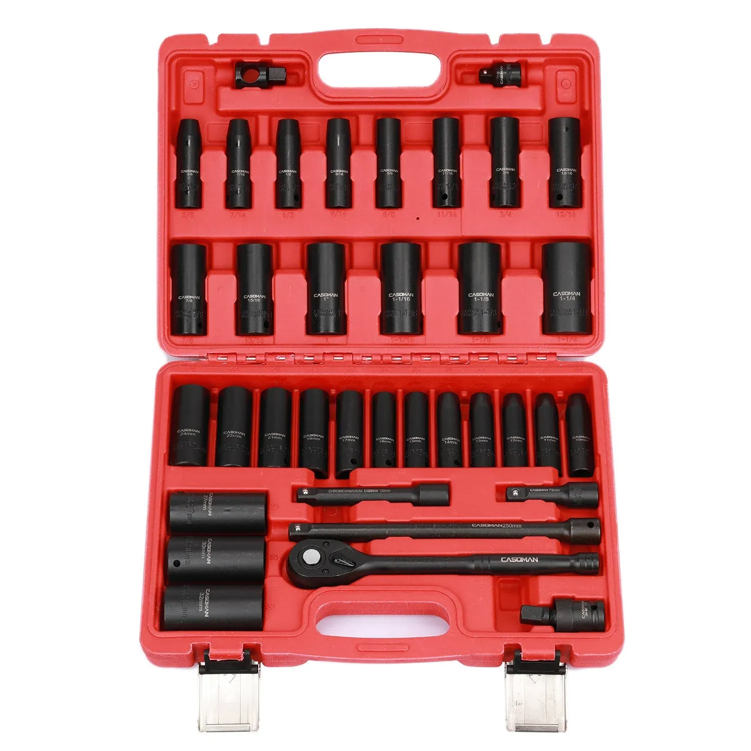 CASOMAN Drive Master Impact Socket Set