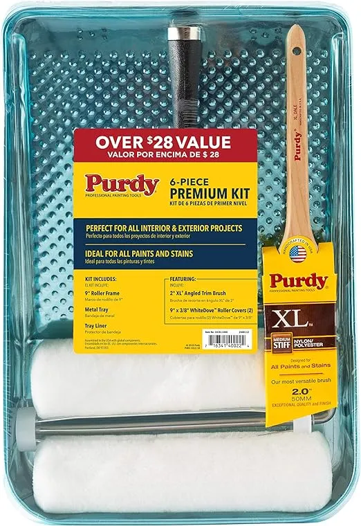 Purdy Premium 6-Piece Paint Kit