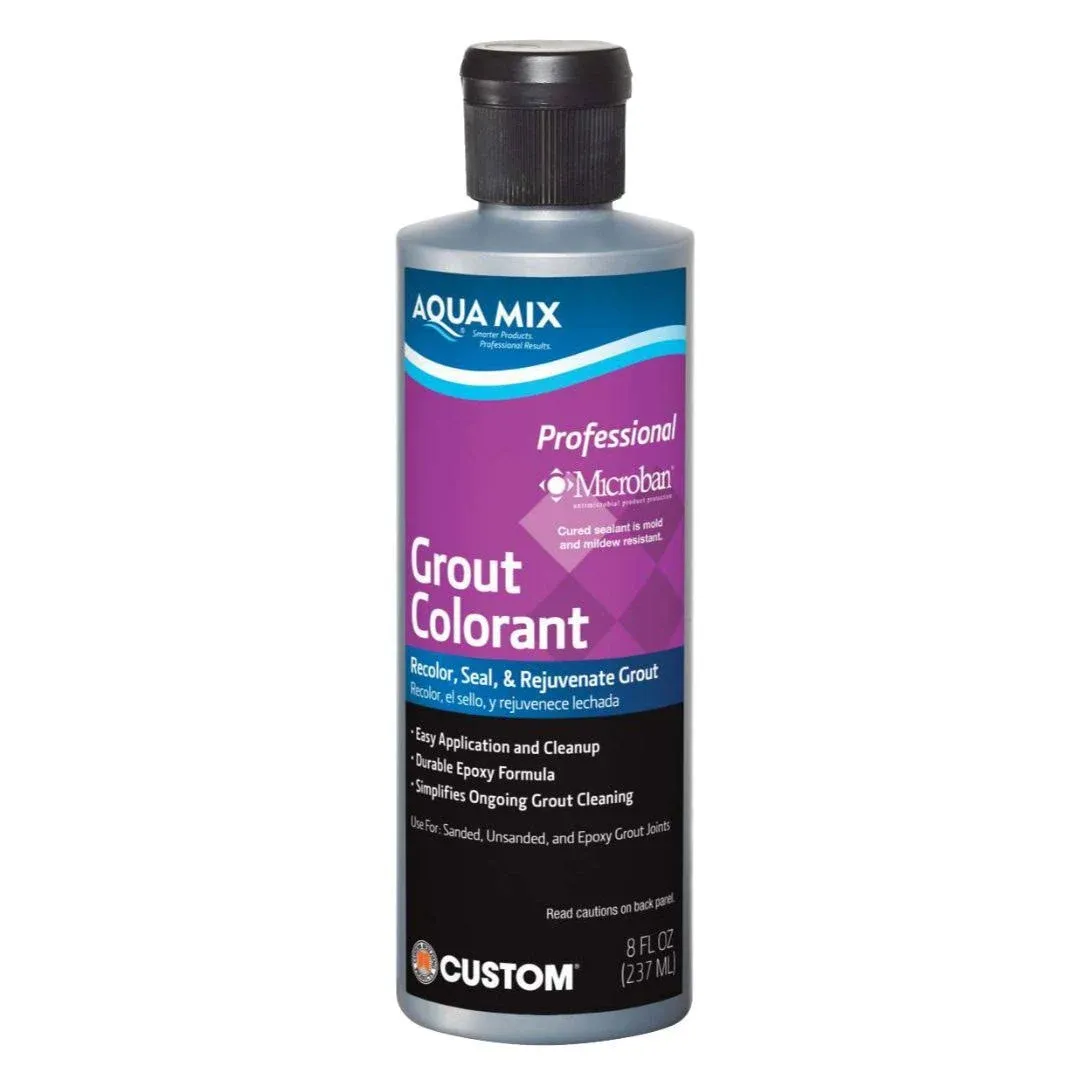 Aqua Mix Grout Colorant Professional Microban Bone Stain