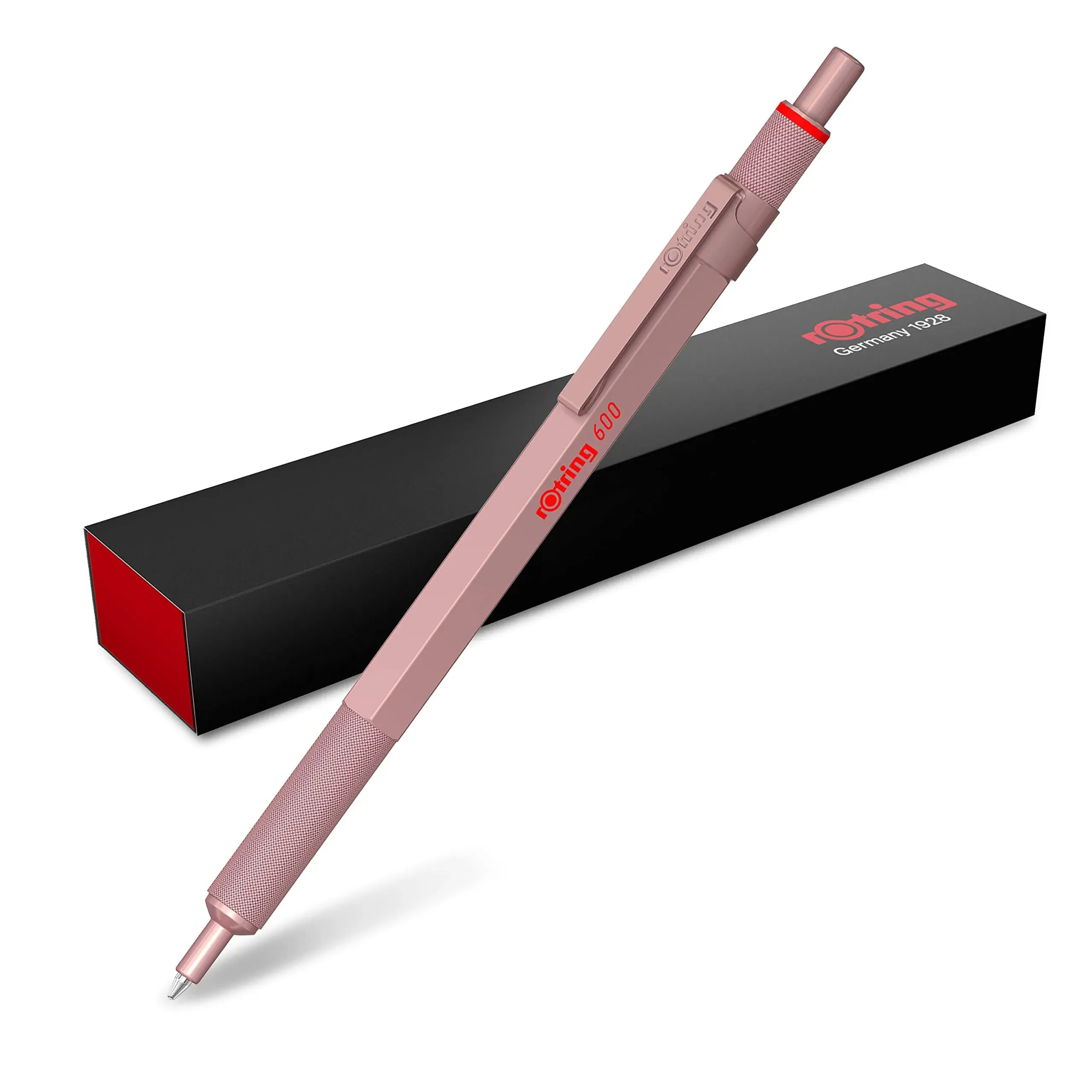 Rotring 600 Ballpoint Pen - 1.0 mm - Rose Gold