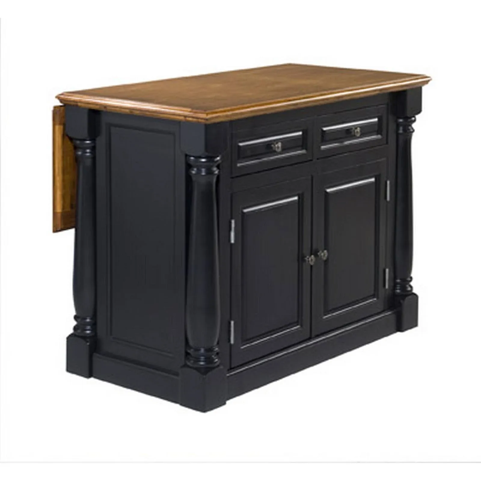 Monarch Black Kitchen Island