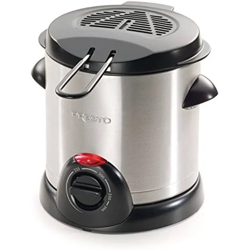 05470 Stainless Steel Electric Deep Fryer, Silver