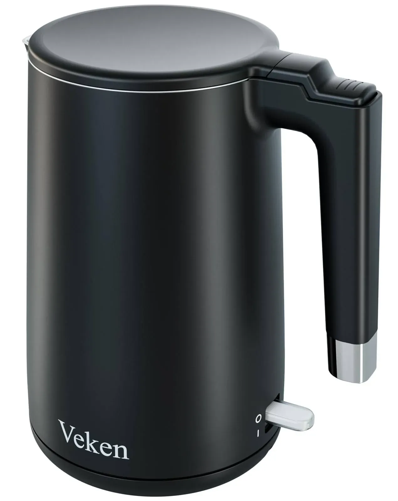 Veken Electric Tea Kettle - 15L Stainless Steel Hot Water Boiler - BPA Free