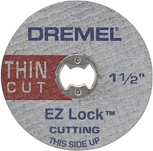 Dremel EZ409 1-1/2-Inch EZ Lock Thin Cut, Silver