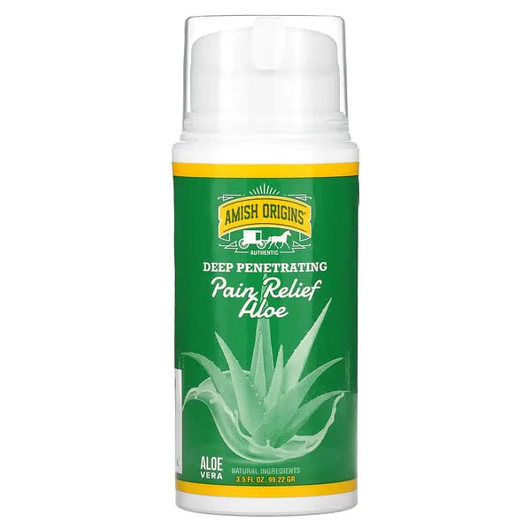 Deep Penetrating Pain Relief  with Aloe 3.5 oz