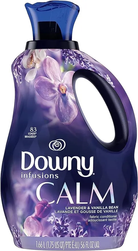 Downy Infusions Liquid Fabric Softener, Calm, Lavender & Vanilla Bean