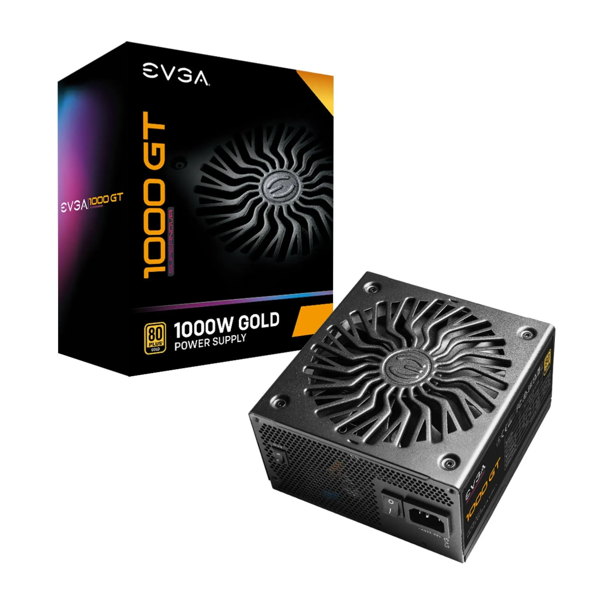 EVGA Supernova 1000 GT 80 Plus Gold 1000W Fully Modular Power Supply