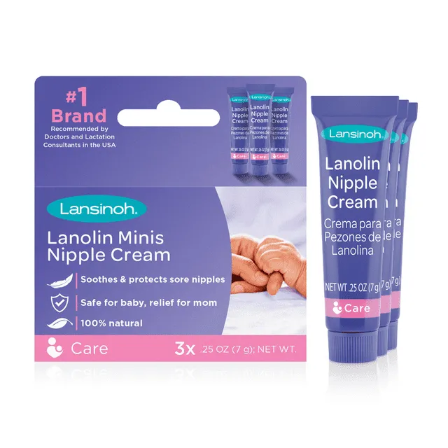 Lansinoh HPA Lanolin Skin Protectant Minis - 3 pack