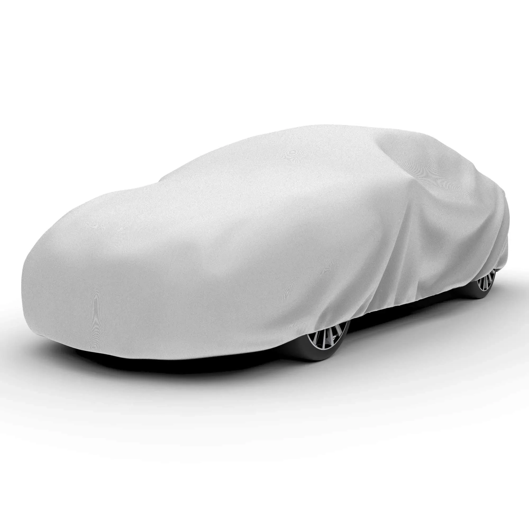 Budge Lite Car Cover Dirtproof, Scratch Resistant, Breathable, Dustproof, Car Cover Fits Sedans up to 170", Gray