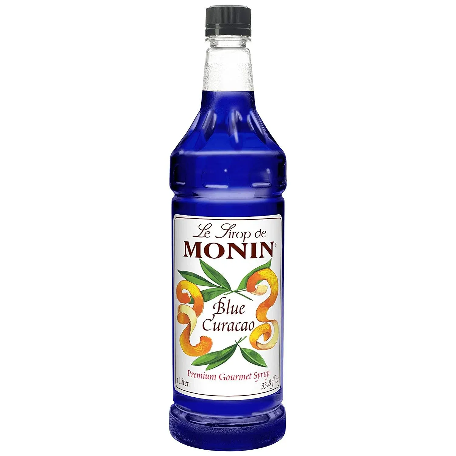 Monin Blue Curacao Syrup - Bottle (750mL)