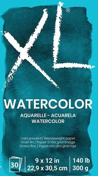 XL Watercolor Pads, 9 In. X 12 In., Pad of 30 (100510941) (98773)