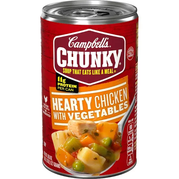 Campbell's Chunky Hearty Chicken with Vegetables Soup