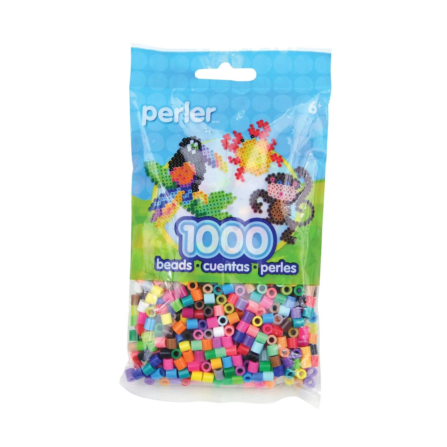 Perler Beads 1000/Pkg Multicolor