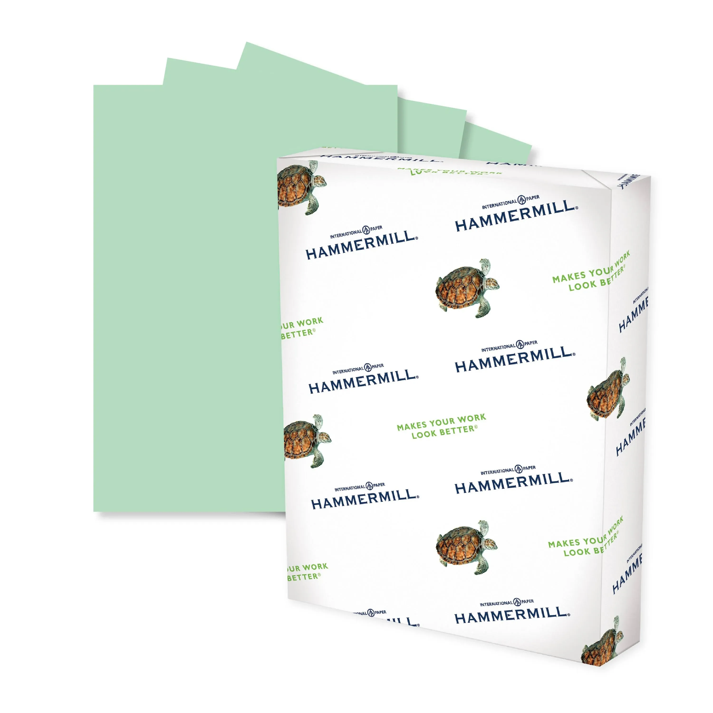 Hammermill Colors Multipurpose Paper 24 lbs 8.5&#034; x 11&#034; Green 104380