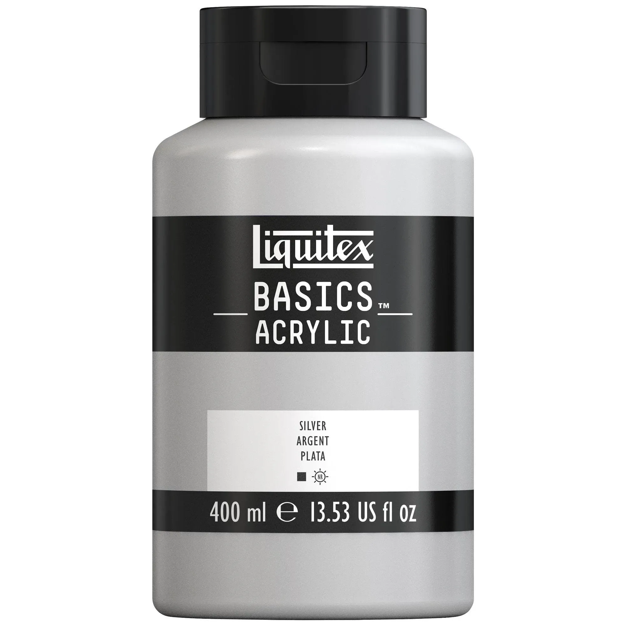 BASICS 400ml JAR SILVER