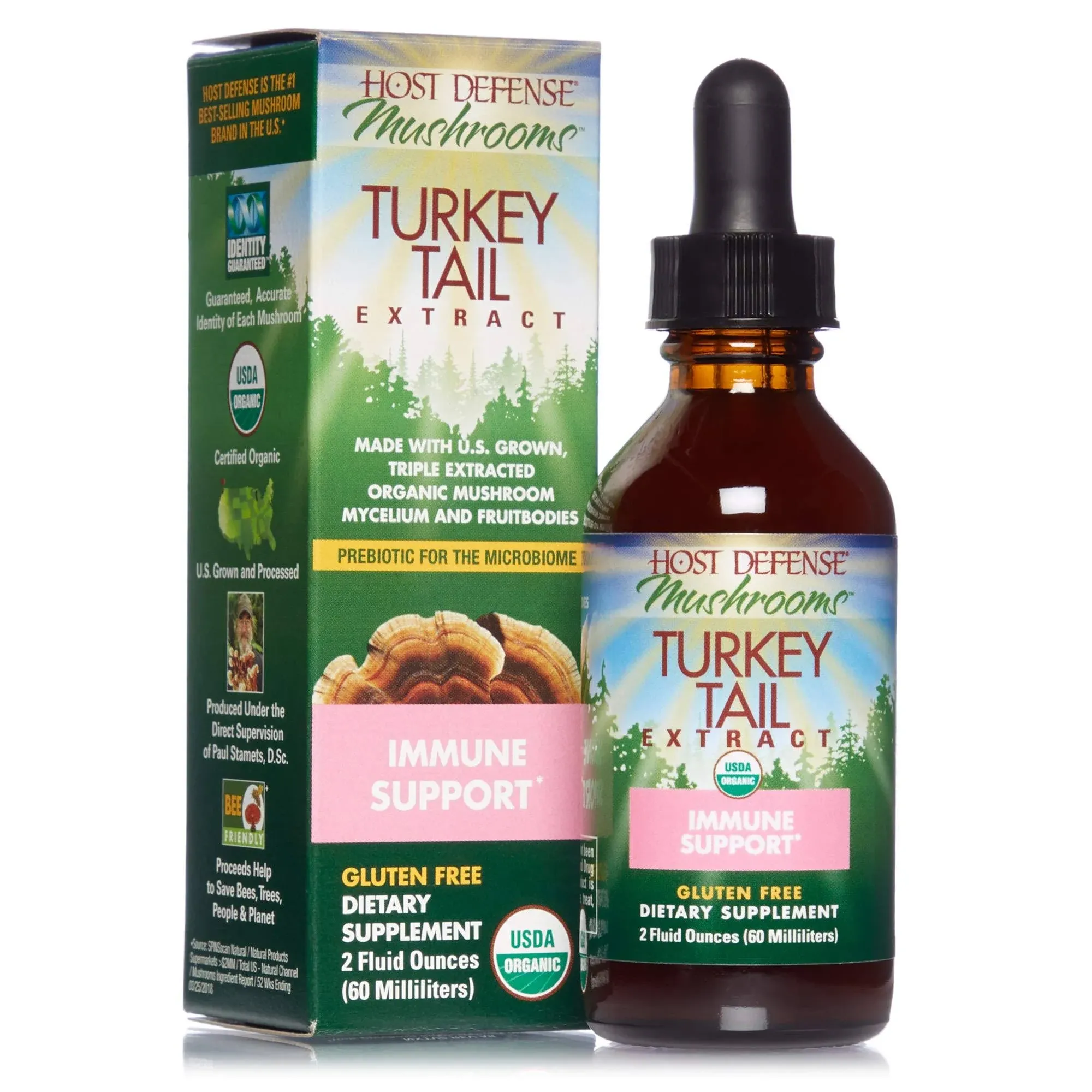 Host Defense Turkey Tail Extract 2 fl oz