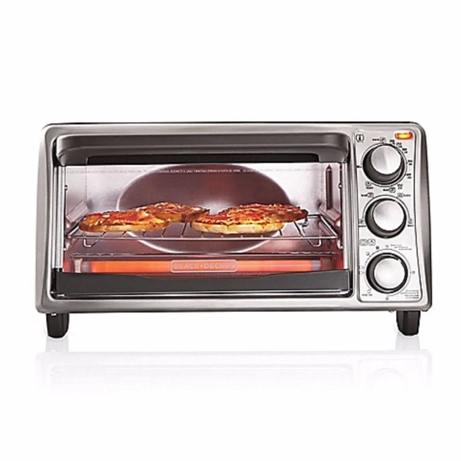 BLACK+DECKER 4-Slice Toaster Oven