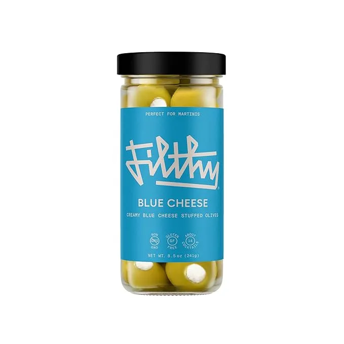 Filthy Blue Cheese Stuffed Olives