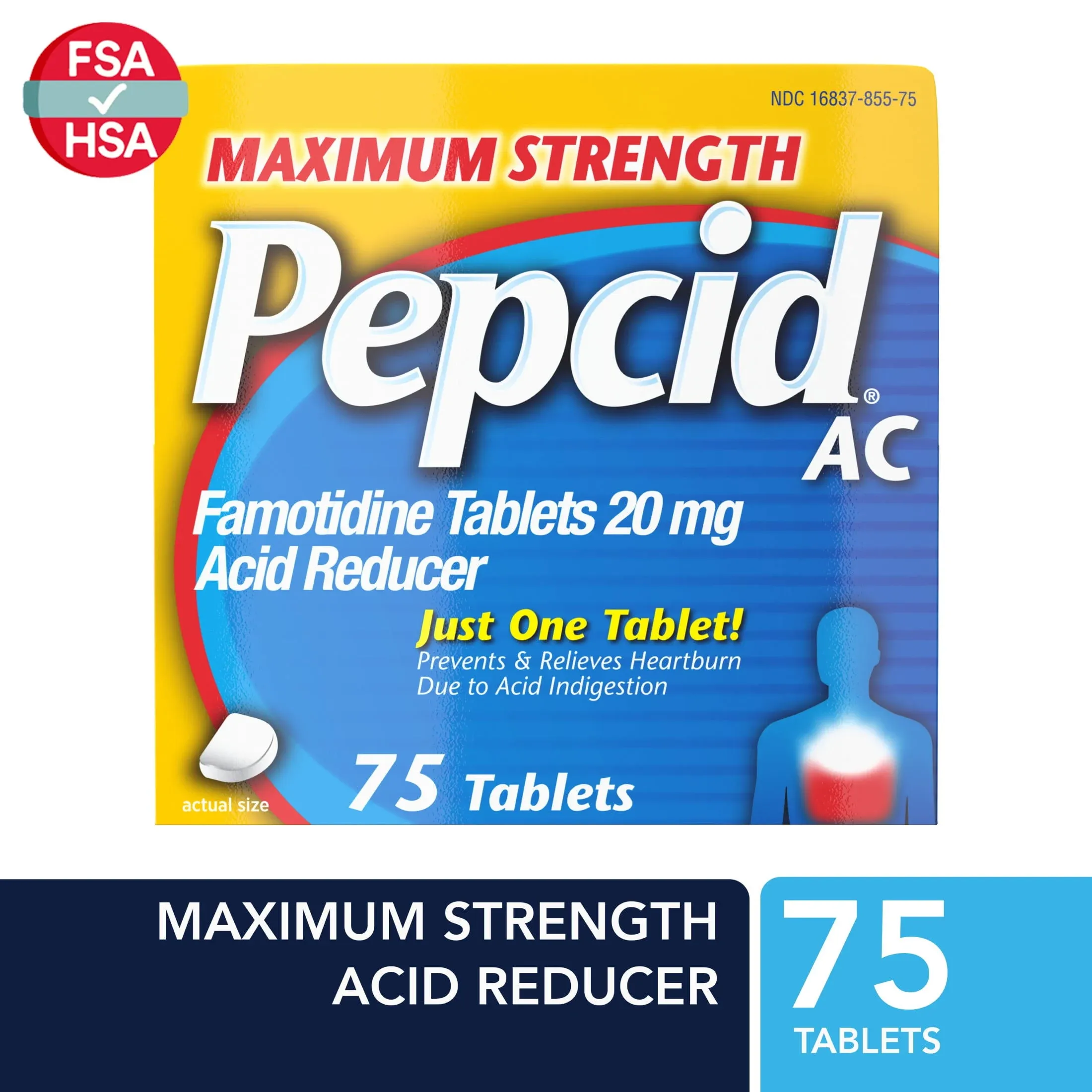 Pepcid AC Maximum Strength Tablets