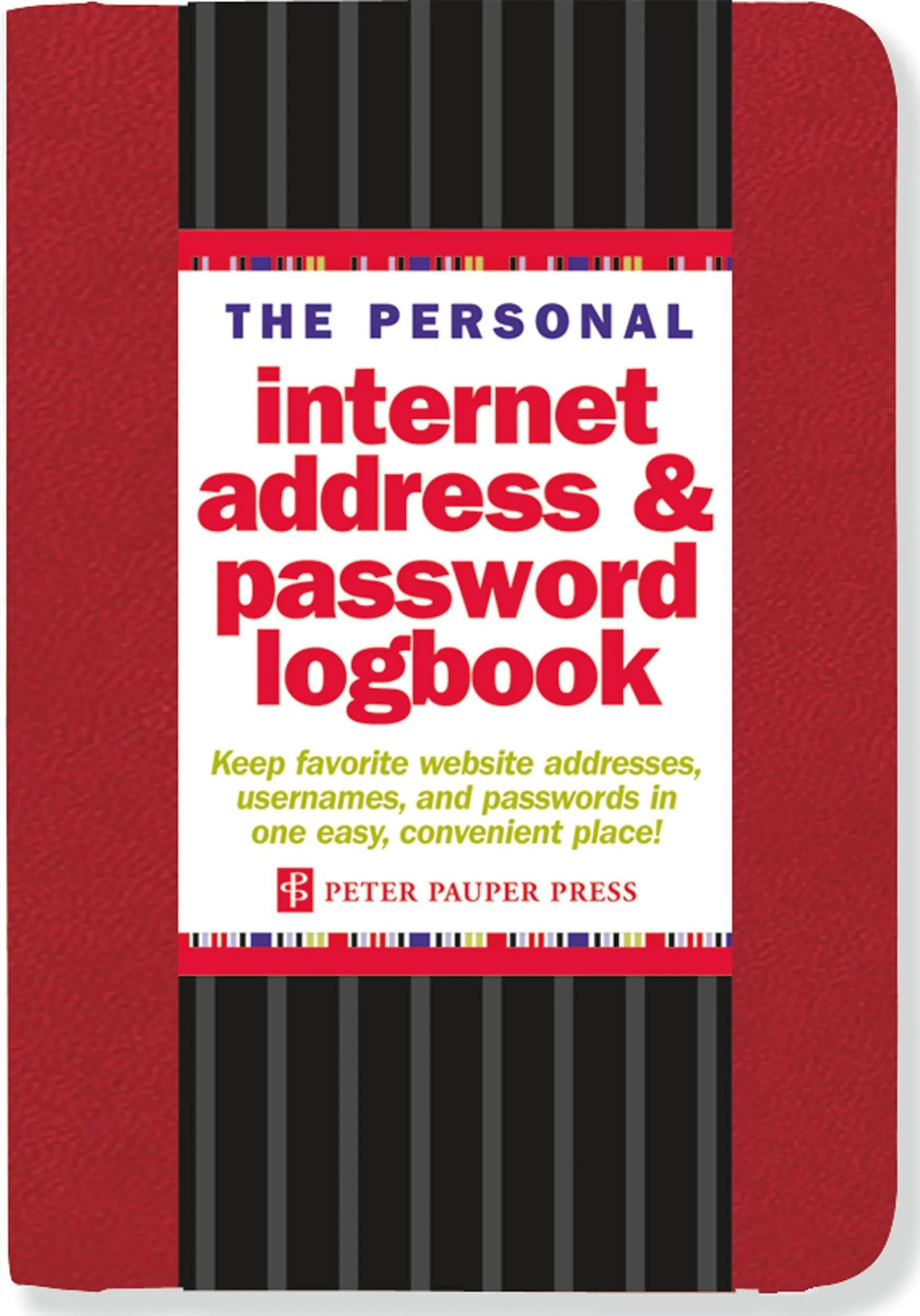 The Personal Internet Address & Password Logbook