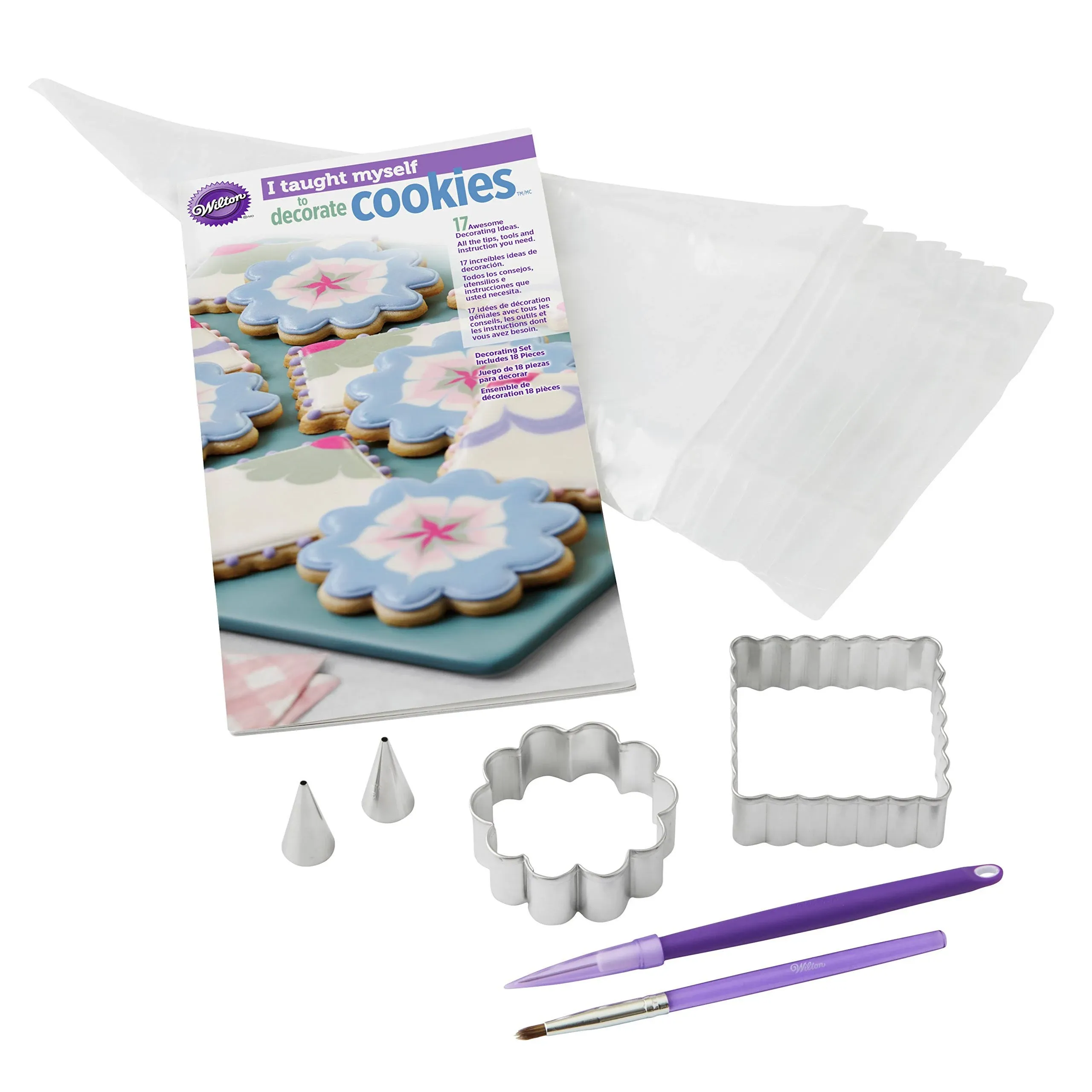 Wilton Industries 217944 Cookies Decorating Book Set