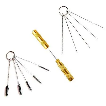 New 3 Set Airbrush Spray Cleaning Repair Tool Kit Stainless Steel Needle B