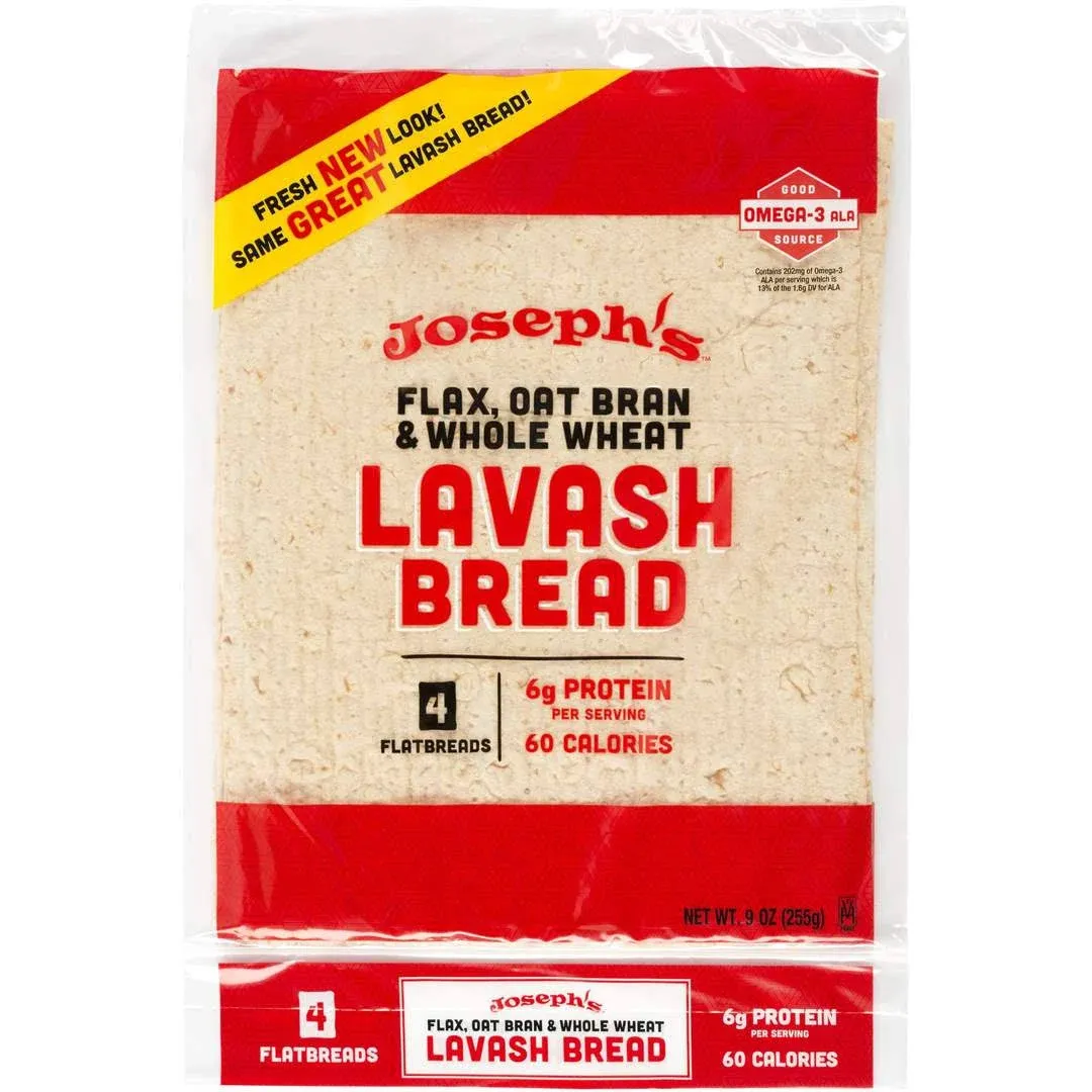 Joseph's Flax Oat Bran & Whole Wheat Lavash Bread