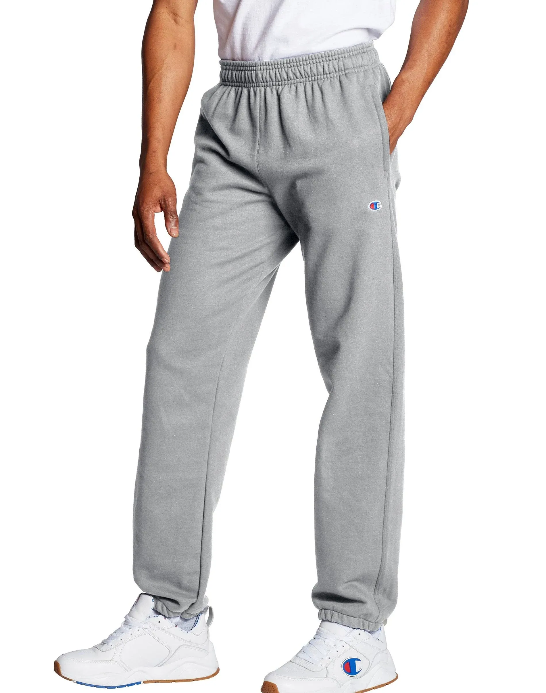 Champion Men's Sweatpants, Powerblend, Relaxed Bottom Pants for Men (Reg. or Big & Tall)Champion Men's Sweatpants, Powerblend, Relaxed Bottom Pants for Men (Reg. or Big & Tall)