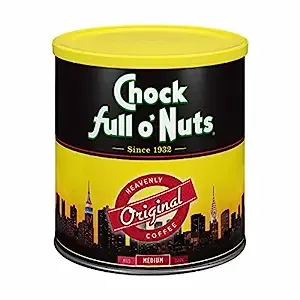 Chock full o'Nuts Original Ground Coffee, Medium, 48 oz