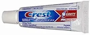 Crest, Cavity Protection Fluoride Anticavity Toothpaste, 0.85 Oz Travel Size (50 Pack)