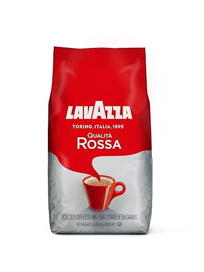 Lavazza Coffee Beans, Medium Roast, Qualita Rossa - 2.2 lb