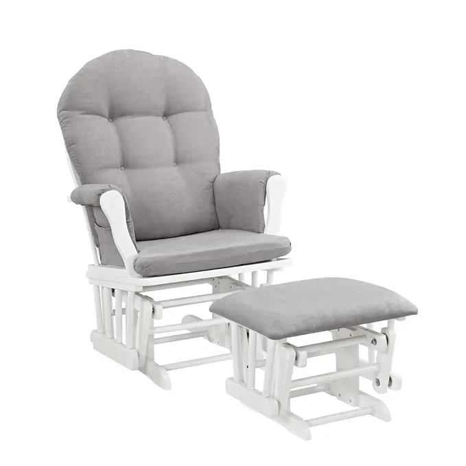 Angel Line Windsor Glider and Ottoman