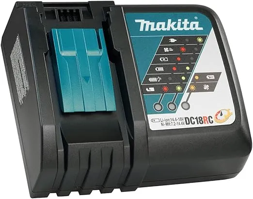 Genuine Makita DC18RC 7.2-18V (220V) Lithium-Ion Rapid Optimum Charger