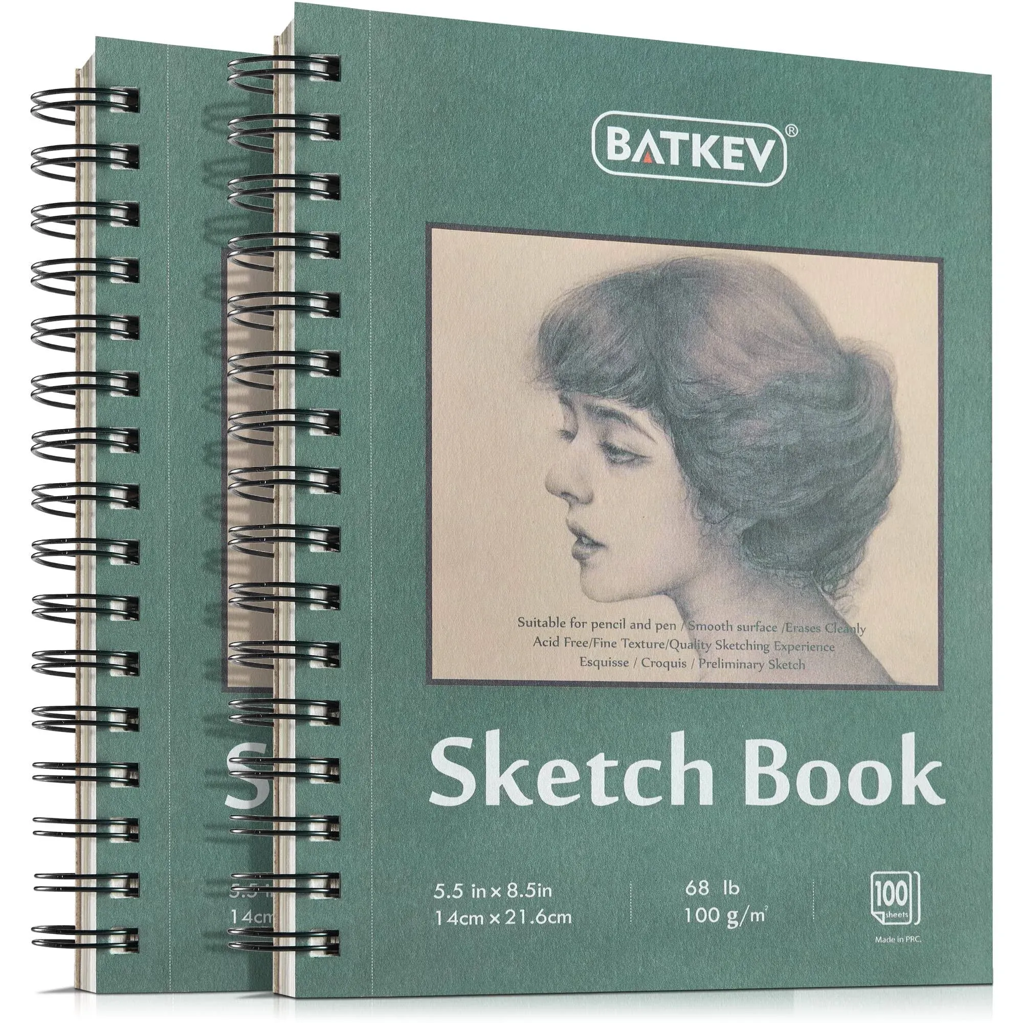 Batkev Sketchbooks 2pc