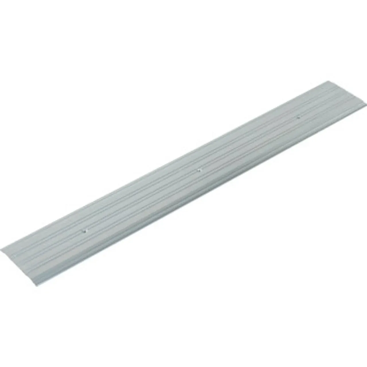 Pemko Fluted Saddle Threshold, Mill Finish Aluminum, 36"L x 5"W x 0.25"H