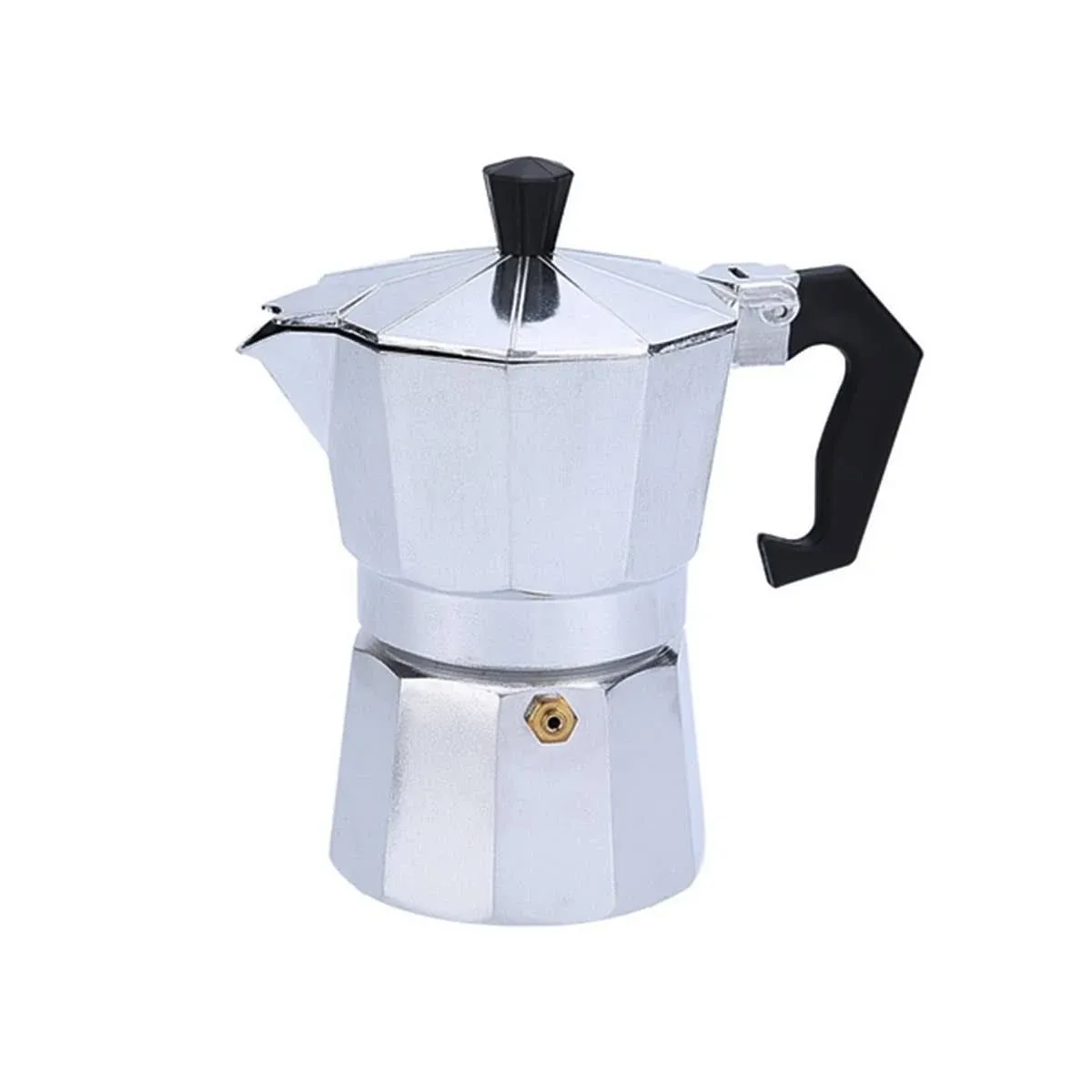 Aluminum Italian Espresso Coffee Stovetop Maker Pot Percolator(1/3<wbr/>/6/9/12 Cup)