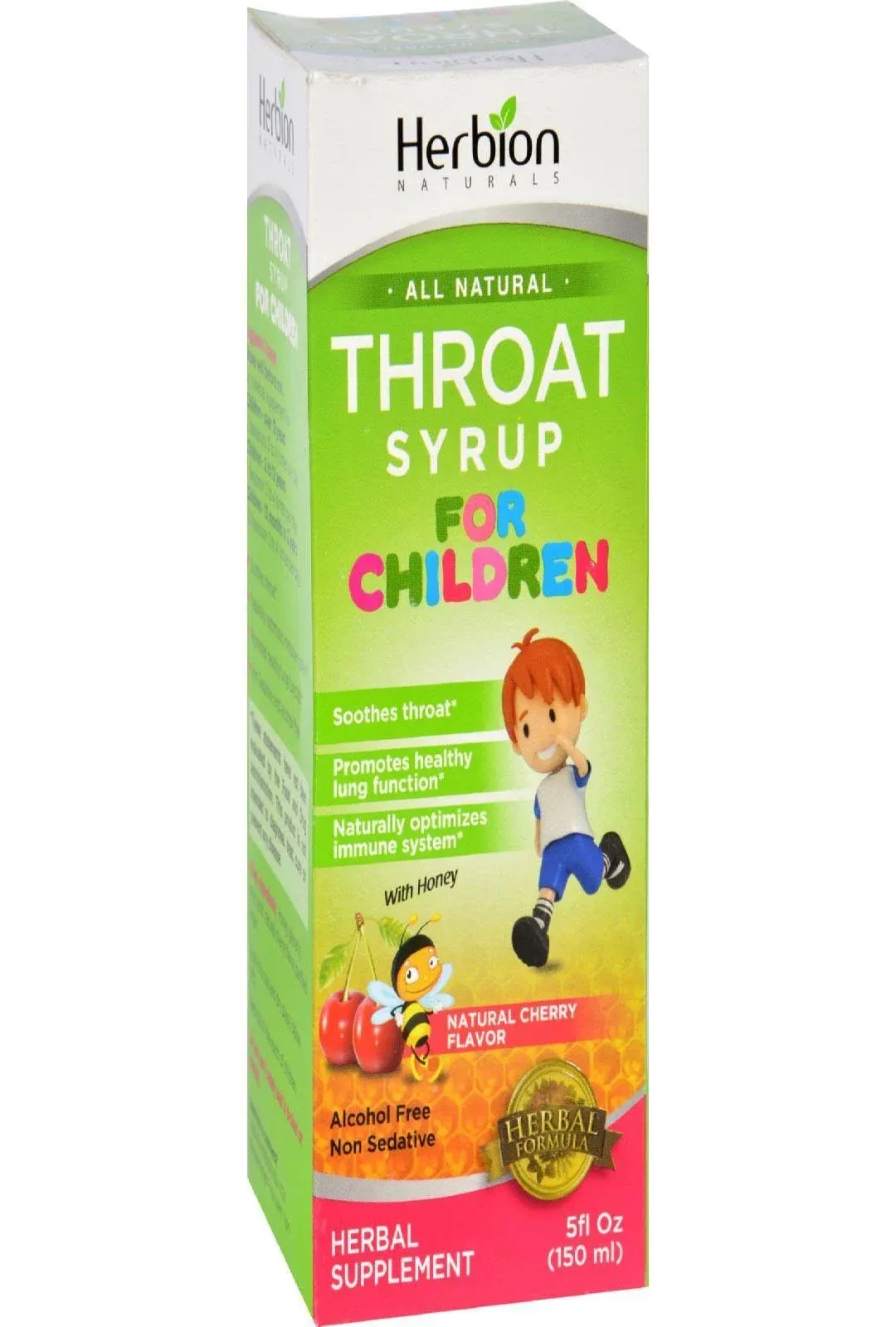 Herbion Naturals Children's Throat Syrup