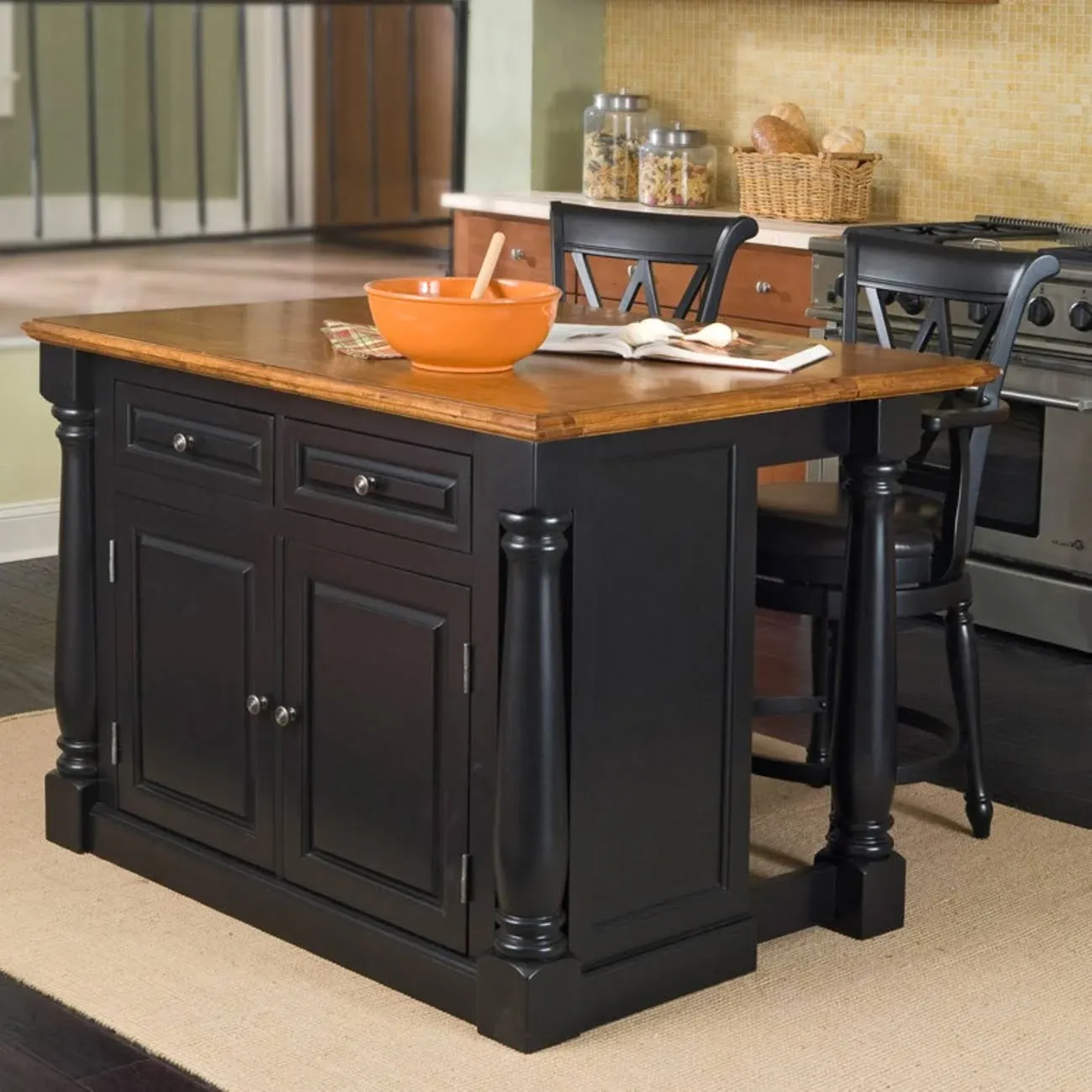 Home Styles Monarch Kitchen Island