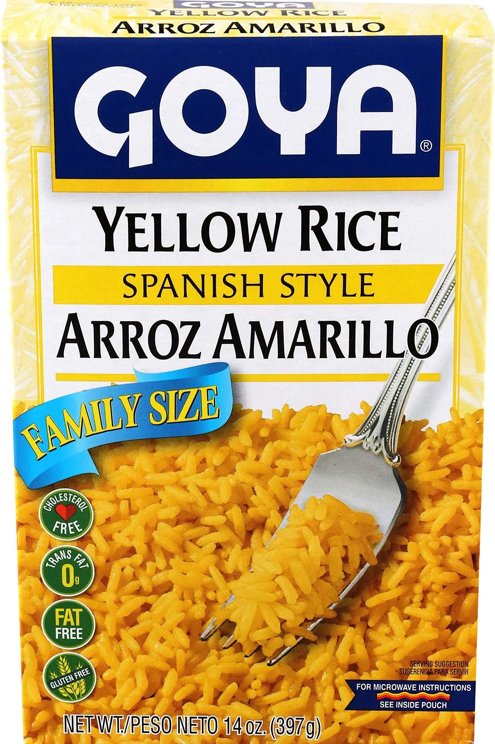 Goya Yellow Rice, Spanish Style, Family Size