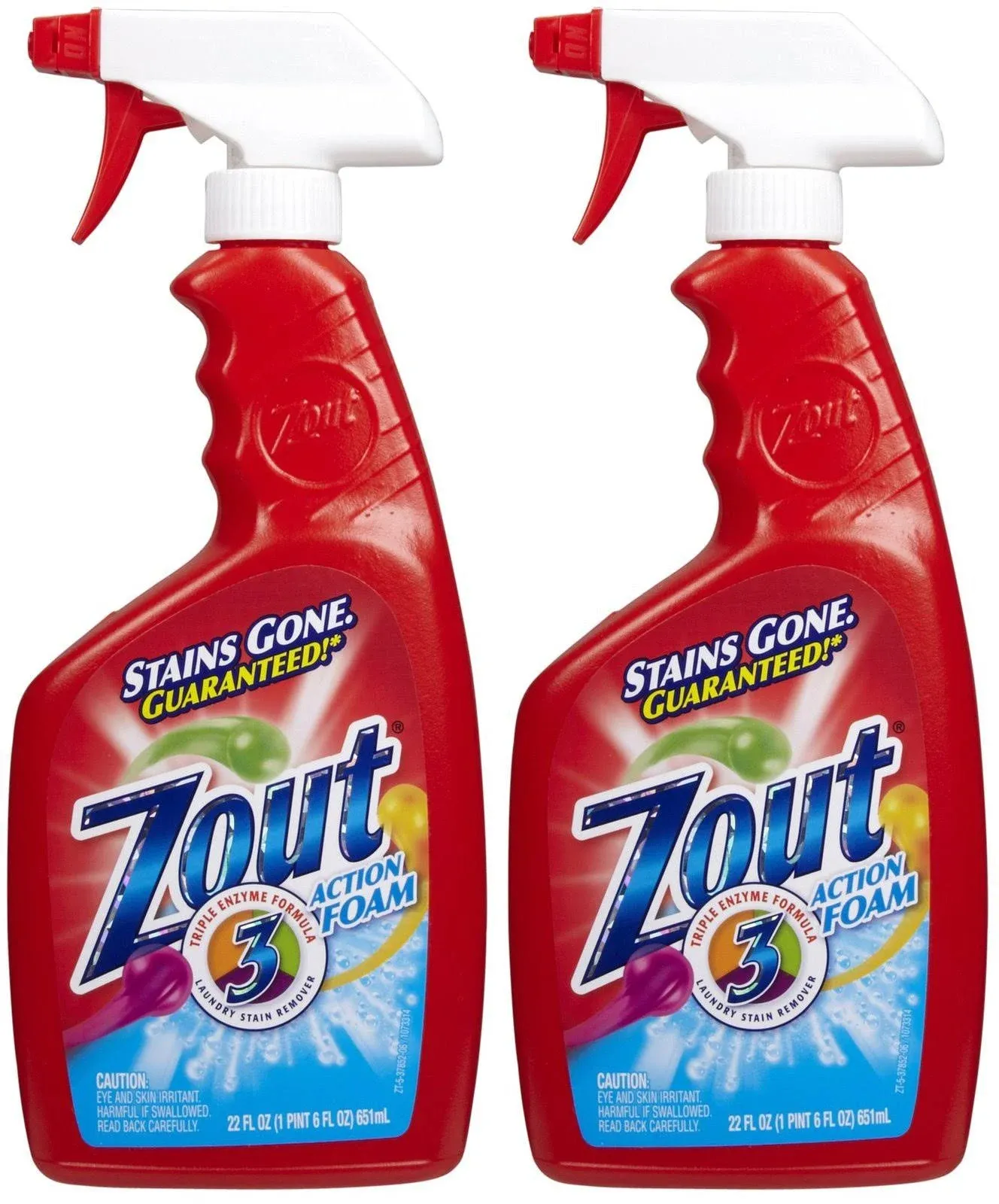 Zout Laundry Stain Remover - 22 oz - 2 pk